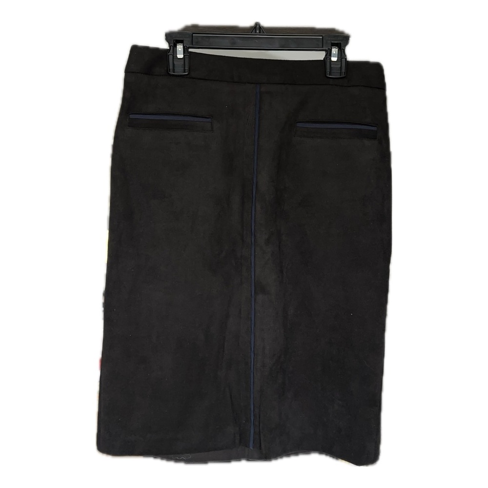 Suede Pencil Skirt